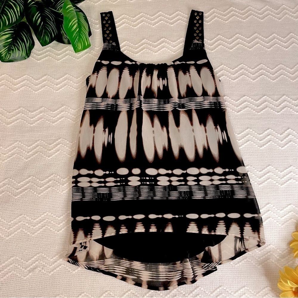 Maurice’s Flowy Blouse with Studded Straps